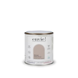 Peinture aspect velours murs, boiseries et radiateurs, biosourcée, ENVIE, beige souffle, 0.5 litre