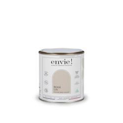 Peinture aspect velours murs, boiseries et radiateurs, biosourcée, ENVIE, beige lin, 0.5 litre