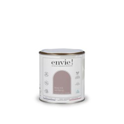 Peinture aspect velours murs, boiseries et radiateurs, biosourcée, ENVIE, mauve astral, 0.5 litre