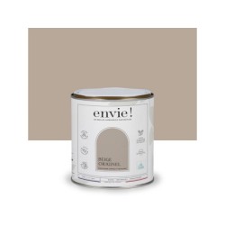 Peinture aspect velours murs, boiseries et radiateurs, biosourcée, ENVIE, beige originel, 0.5 litre