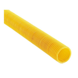 Gaine Pour Réseaux Enterrés Jaune, Diam.63 Mm, L.25 M