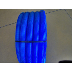 Gaine Pour Réseaux Enterrés Bleu, Diam.63 Mm, L.25 M