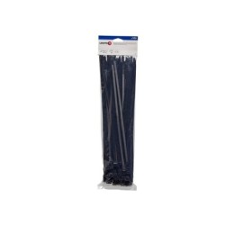 Lot de 100 colliers, LEXMAN, diam. 4 à 90 x L. 350 mm noir