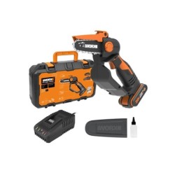 Elagueuse WORX 20 V, guide de 12 cm sans batterie