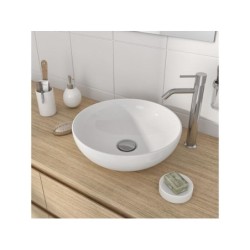 Lavabo à poser céramique rond Diam.38 cm