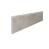 Lot de 2 plinthes Béton gris n°05, l. 8 x L. 60 cm, Ep.9 mm