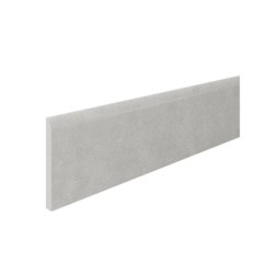 Lot de 3 plinthes Béton gris moyen n°12, l. 8 x L. 45 cm, Ep.8.2 mm