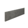 Lot de 2 plinthes Béton anthracite n°24, l. 8 x L. 60 cm, Ep.9 mm