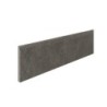 Lot de 2 plinthes Béton gris foncé n°48, l. 8 x L. 60 cm, Ep.9 mm