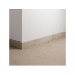 Lot de 2 plinthes Béton greige n°53, l. 8 x L. 60 cm, Ep.9 mm