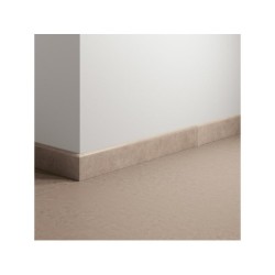 Lot de 2 plinthes Béton taupe n°29, l. 8 x L. 60 cm, Ep.9 mm