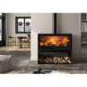 Poêle à bois Toucan Bucher Ecodesign, 8.9 kW noir