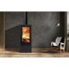 Poêle à Sirli Up Ecodesign, 8 kW noir