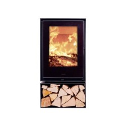 Poêle à bois Quetzal Bucher Ecodesign, 7.5 kW noir