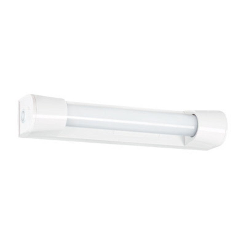 Réglette led pour salle de bain Bagno S19 l'interrupteur + prise, ARIC, L.35.1 cm 7.2 W blanc