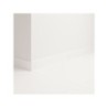 Lot de 3 plinthes Uni blanc n31, h. 8 x h. 45 cm, Ep.8.2 mm