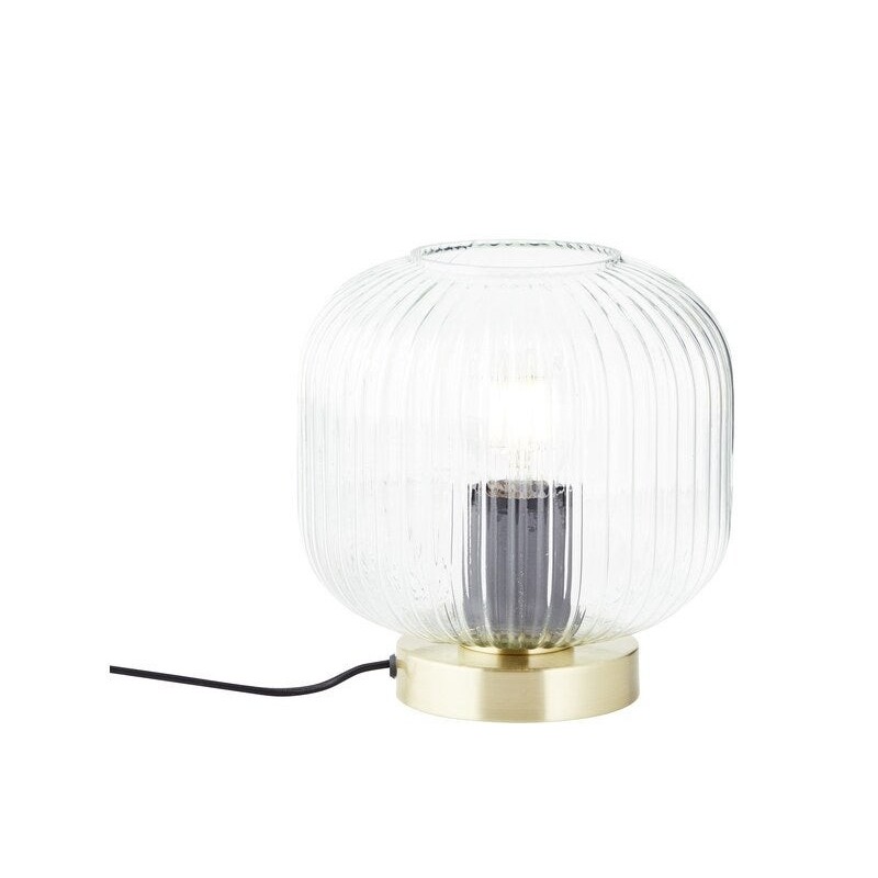 Lampe Dipsy, acier, laiton, H.21 cm INSPIRE, E27