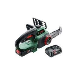 Tronçonneuse sur batterie BOSCH Universalchain 18v avec 2 batteries 2,5ah