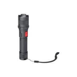 Lampe torche rechargeable ou a piles led 1000 lm noire Xanlite