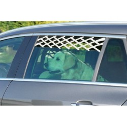 Grille de securite auto pour chien fenetre