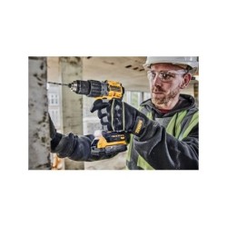 Perceuse à percussion DEWALT 18 V 1.7 Ah, 2 batteries DCD805E2T-QW