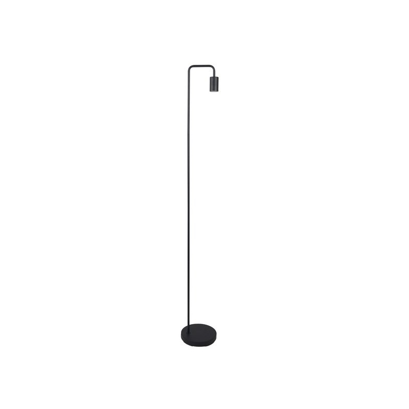 Lampadaire LINA, E27, H.149 cm, métal noir, Inspire