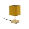 Lampe Akora, bois, pécan, H.23 cm INSPIRE, E14