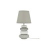 Lampe e14 charme céramique gris, INSPIRE Navala, H.36cm