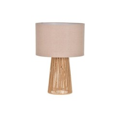 Lampe Mikona, acier, beige, H.40 cm INSPIRE, E27