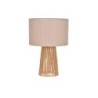 Lampe Mikona, acier, beige, H.40 cm INSPIRE, E27