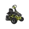 Tondeuse autoportée rider avec batterie, RYOBI 48RM76A 48V, l.76 cm, 50 AH