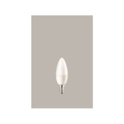 Ampoule led opaque flamme E14, ATTRALUX, 20 W blanc chaud