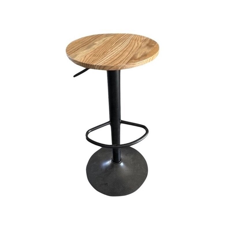 Tabouret de bar industriel, Wood