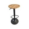 Tabouret de bar industriel, Wood