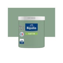 Testeur peinture intérieur mur/boiserie/radiateur satiné, RIPOLIN, vert simsun, 75 ml