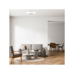 Plafonnier VIZZINI, led, CCT/dimmable, rond, diam.40cm, blanc, Inspire