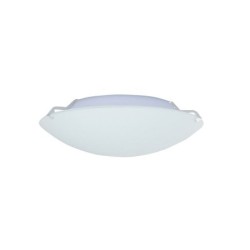 Plafonnier en verre depoli module led, INSPIRE Vicky, diam.25 cm