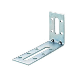 Equerre réglage acier zingue HETTICH, l.00 mm