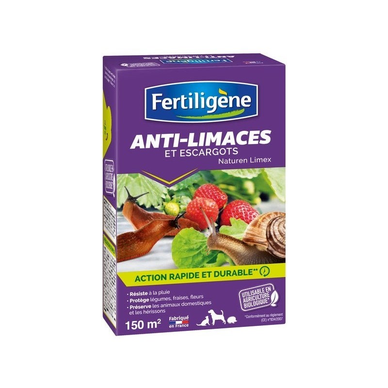 Insecticide granulé anti limace, FERTILIGENE, 1 kg