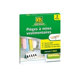 Lot de 2 pièges à mite