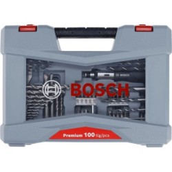 Coffret de perçage et de vissage multimatériaux 100 pièces, BOSCH