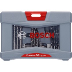 Coffret de perçage et de vissage multimatériaux 50 pièces, BOSCH