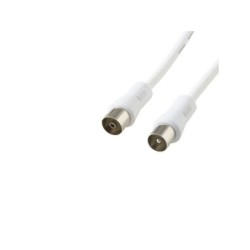 Cordon coaxial 9,5mm, 1,5m, mâle/femelle, LEXMAN