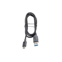 Câble usb a/usb c, LEXMAN, 1 mètre, noir