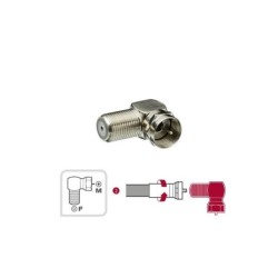 Adaptateur coaxial tv, blindé, mâle/femelle, LEXMAN