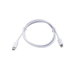 Câble usb c/lightning, LEXMAN, 1 mètre, blanc