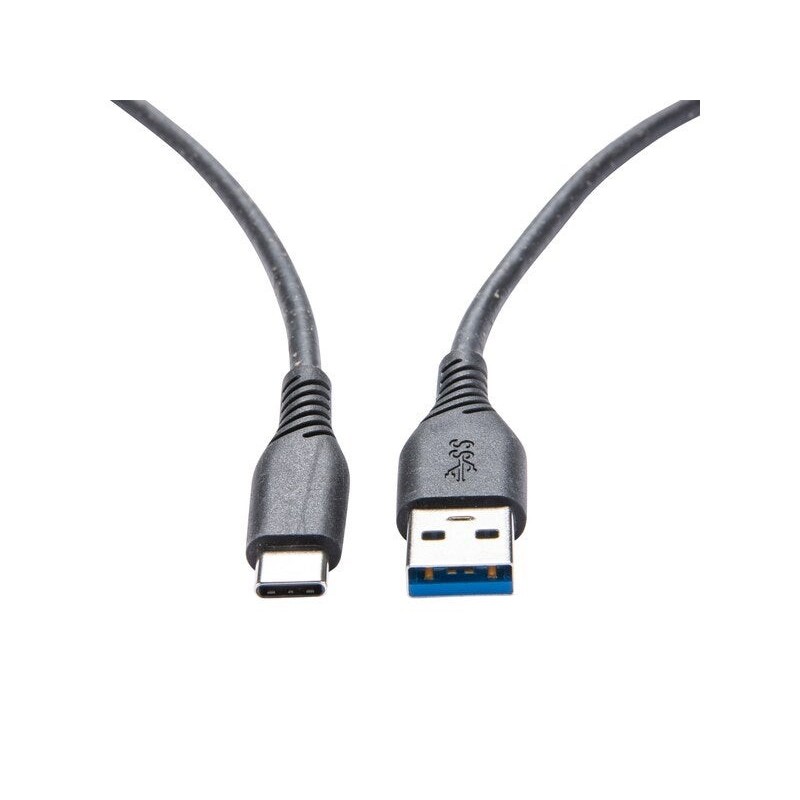 Câble éco-conçu USB A/USB C, 2m, noir, LEXMAN