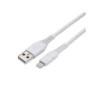 Câble éco-conçu USB A/ lightning, 2m, blanc, LEXMAN