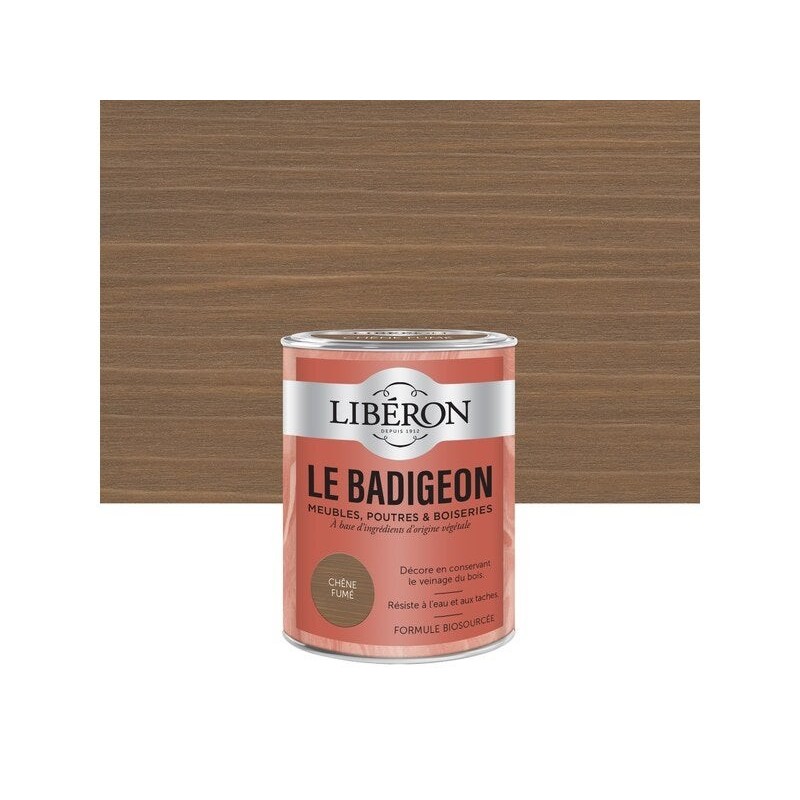 Badigeon LIBERON chêne fumé mat 250 ml