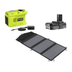 Panneau solaire, RYOBI 21w 18v 2AH